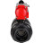 Кран шаровой BV4242E-FP-GRM-ISO Дн25 Ру10 полнопроходной, корпус - НПВХ, шар - НПВХ, уплотнение - EPDM, с пневмоприводом PA-DA-052 двойного действия в Алматы