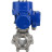 Кран шаровой BV3232P(3pc)-FP-SW-ISO-H Ду65 Ру63 полнопроходной, корпус - нержавеющая сталь SS316, под приварку, с электроприводом QT-N-010M-O2-380VAC-У1 с моментной муфтой и штурвалом в Алматы