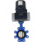Затвор дисковый поворотный WBV1631N-2W-Fb-H Ду125 Ру16 LUG межфланцевый, корпус - чугун QT450, диск - нержавеющая сталь AISI 304, уплотнение - NBR, с электроприводом четвертьоборотным QTSA-N-014EM-O0-220VAC с пружинным возвратом в Алматы