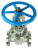 Задвижка клиновая 30нж76нж GVWR3131M-2W-F-S Ду80 Ру63 двусторонняя, фланцевая, клин - двухдисковый, шпиндель - выдвижной, корпус - нержавеющая сталь, уплотнение - металл, со штурвалом в Алматы