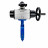 Затвор дисковый поворотный WBV3434Pf-2W-Fb-R Ду200 Ру16, корпус - углеродистая сталь WCB, диск - углеродистая сталь WCB, футерованный PTFE, уплотнение - PTFE, с пневмоприводом PA-DA-105-1 и БКВ APL-210N в Алматы