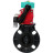 Затвор дисковый поворотный WBV4242E-2W-Fb-ISO Дн100 Ру10 межфланцевый, корпус - НПВХ, диск - НПВХ, уплотнение - EPDM, с пневмоприводом PA-SA-083, пневмораспределителем 4M310-08 AC220V и магнитным переключателем ALS200D в Алматы