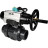 Кран шаровой BV4242E-FP-GRM-ISO Дн25 Ру10 полнопроходной, корпус - НПВХ, шар - НПВХ, уплотнение - EPDM, с пневмоприводом PA-DA-105-1, пневмораспределителем 4M310-08 AC220V и магнитным переключателем ALS200D в Алматы