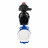 Затвор дисковый поворотный WBV3434Pf-2W-Fb-R Ду150 Ру16, корпус - углеродистая сталь WCB, диск - углеродистая сталь WCB, футерованный PTFE, уплотнение - PTFE, с пневмоприводом PA-DA-105-1 и БКВ APL-410N EX в Алматы