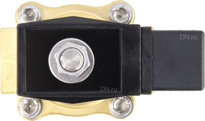 Клапан электромагнитный VS200-NT-NC-24VDC 3/4″ Ду20 Ру7, соленоидный двухходовой, корпус - латунь, уплотнение - NBR, резьбовой, нормально-закрытый, прямого действия, катушка - 24В в Алматы