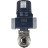 Затвор дисковый поворотный WBV3131E-2W-T-H Ду15 Ру10 резьбовой, корпус - пищевая нержавеющая сталь AISI 304, диск - нержавеющая сталь AISI 304, уплотнение - EPDM, с электроприводом четвертьоборотным QTSA-N-003EM-O0-220VAC с пружинным возвратом в Алматы
