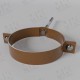 Держатель трубы на кирпич FREEZE D 100 мм Dark Brown Тёмно-коричневый
