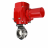 Затвор дисковый поворотный WBV3131S-2W-C-H Ду25 Ру10 кламповый, корпус - пищевая нержавеющая сталь 304, уплотнение - Silicon, с электроприводом QT-EX-005M-O2-220VAC-У1 с моментной муфтой и штурвалом в Алматы