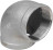 Отвод (уголок) ВР-ВР-304 3/4″ Ду20 Ру16 угол 90°, корпус - нержавеющая сталь 304, присоединение - внутренняя / внутренняя резьба в Алматы