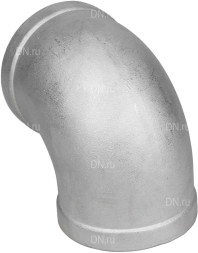 Отвод (уголок) ВР-ВР-304 3/4″ Ду20 Ру16 угол 90°, корпус - нержавеющая сталь 304, присоединение - внутренняя / внутренняя резьба