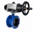 Затвор дисковый поворотный WBV1331E-2W-F-H Ду65 Ру16 фланцевый, корпус - чугун GGG40, диск - нержавеющая сталь 304, уплотнение - EPDM, с пневмоприводом PA-DA-105-1 и пневмораспределителем 4M310-08 AC220V в Алматы