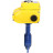 Затвор дисковый поворотный WBV1432E-2W-Fb-H Ду50 Ру16, корпус - чугун GGG50, диск - нержавеющая сталь 316L, уплотнение - EPDM, с электроприводом QT-N-005EM-O1-380VAC-У1 380В в Алматы