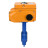 Затвор дисковый поворотный WBV1432N-2W-Fb-H Ду65 Ру16, корпус - чугун GGG50, диск - нержавеющая сталь 316L, уплотнение - NBR, с электроприводом QT-N-005EM-1-380VAC-У1 в Алматы