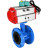 Затвор дисковый поворотный WBV1331E-2W-F-H Ду65 Ру16 корпус - чугун GGG40, диск - нержавеющая сталь 304, уплотнение - EPDM, с пневмоприводом PA-DA-105 и магнитным переключателем ALS200D в Алматы