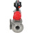 Кран шаровой BV3232P(4pc)-FP-3WL-F Ду25 Ру16 полнопроходной трехходовой, фланцевый, корпус - нержавеющая сталь SS316, с пневмоприводом PA-DA-052 двойного действия и БКВ APL-510N EX в Алматы