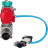 Кран шаровой BV3131P(3pc)-FP-W-ISO-H LONG Ду65 Ру25 полнопроходной, корпус - нержавеющая сталь 304, уплотнение - PTFE, под приварку, с пневмоприводом PA-DA-083, пневмораспределителем 4V320-10 AC220V и магнитным переключателем ALS200D в Алматы