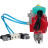 Кран шаровой BV3232P(2pc)-FP-T-ISO-H Ду80 Ру40 полнопроходной, внутренняя резьба, корпус - нержавеющая сталь 316, уплотнение - PTFE, с пневмоприводом PA-DA-105, пневмораспределителем 4V320-10 AC220V и магнитным переключателем ALS200D в Алматы